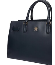 TOMMY HILFIGER TH JOY Geantă mare cu curea de umăr detașabilă albastru spațial - Genți femei - 5
