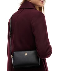 TOMMY HILFIGER TH JOY Geantă mini cu curea de umăr și logo negru - Genți femei - 2