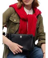 TOMMY HILFIGER TH JOY Geantă de umăr, dublă portabilitate negru - Genți femei - 2