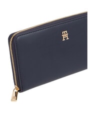 TOMMY HILFIGER TH ICON Portofel cu fermoar albastru spațial - Portofele femei - 4