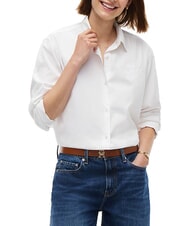 TOMMY HILFIGER TH LOGO Curea de piele coniac de iarnă - Curele - 3