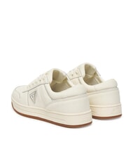 GUESS UDDENT Adidași din piele fildeș - Pantofi bărbați - 3