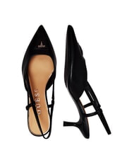 GUESS YANNO2 Decolteu din piele cu toc de 5,8 cm BLACK - Pantofi femei - 3