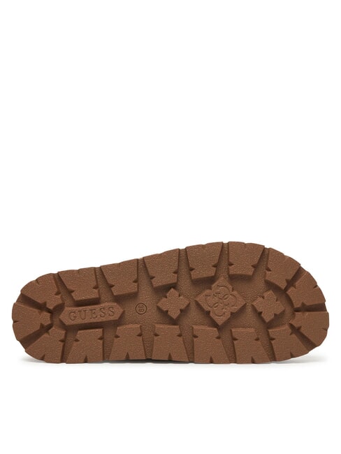 FAXON2 Sandale cu platformă de 6,5 cm Bej / maro - Pantofi femei