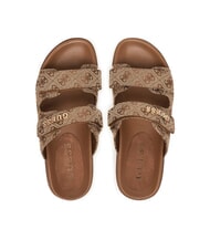 GUESS FAXON2 Sandale cu platformă de 6,5 cm Bej / maro - Pantofi femei - 4