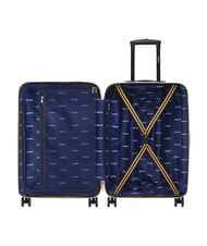 KWAY EUDOXIEUR LOGO Troler mediu, cu monogramă K-Way ad&acirc;ncimea albastră - Trolere rigide - 2