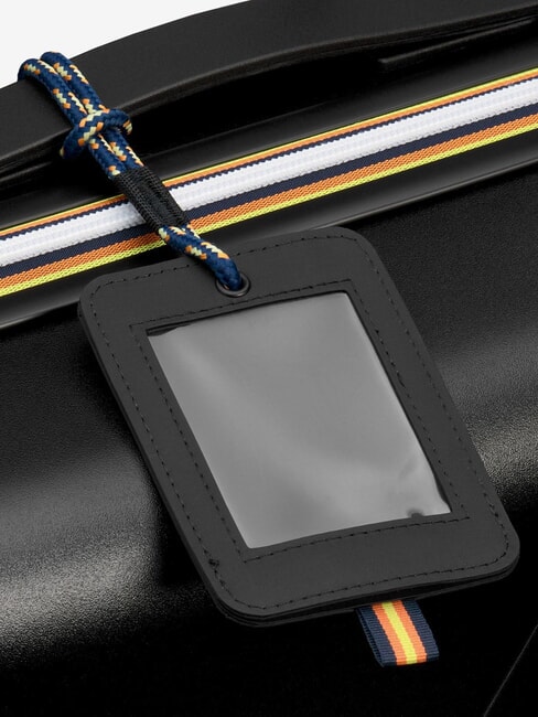 EUDOXIE LOGO Troler pentru bagaje de m&acirc;nă, cu monogramă K-Way negru de asemenea - Bagaje de m&acirc;nă