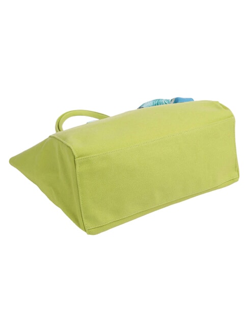 PLENTIA Geantă de umăr, geantă de plajă verde acid - Genți femei