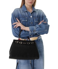GUESS DOVIE Geantă de m&acirc;nă, cu curea de umăr BLACK - Genți femei - 2
