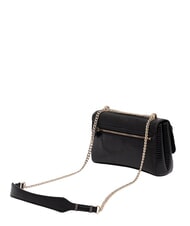GUESS LEONA Geantă de umăr BLACK - Genți femei - 3