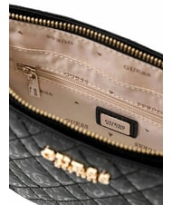 GUESS ISEMAY Geantă de umăr mini BLACK - Genți femei - 3