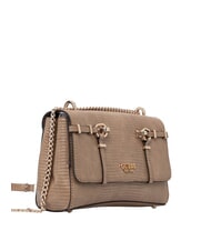 GUESS LEONA Geantă de umăr BEIGE - Genți femei - 2