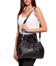 GUESS DARCY Geantă de m&acirc;nă, cu curea de umăr BLACK - Genți femei - 2