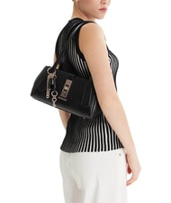 GUESS BROOKE Geantă de umăr BLACK - Genți femei - 2
