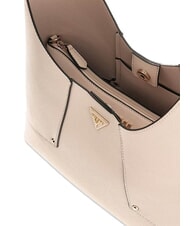 GUESS DARCY Geantă de umăr, cu clutch STONE - Genți femei - 3