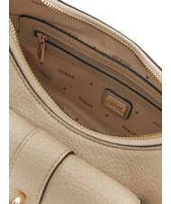 GUESS JESSA Geantă de umăr hobo taupe - Genți femei - 4