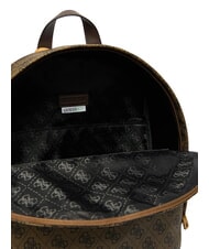 GUESS MILANO2 Rucsac cu imprimare 4G cafea - Rucsacuri pentru școală și timp liber - 3