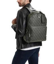 GUESS MILANO2 Rucsac negru/antracit - Rucsacuri pentru școală și timp liber - 4