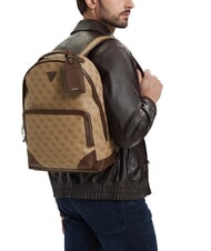 GUESS MILANO2 Rucsac bej/coniac - Rucsacuri pentru școală și timp liber - 4