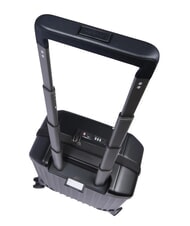 PIQUADRO PQ-LIGHT Cărucior de cabină, sub scaun negru mat - Bagaje de m&acirc;nă - 6