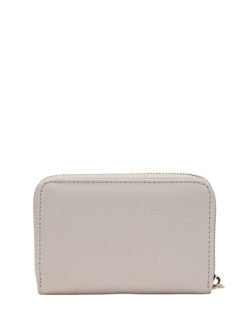 LAUREL 2 Portofel mediu cu imprimeu saffiano BEIGE - Portofele femei