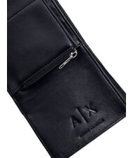 ARMANI EXCHANGE ISABEL Portofel compact mediu negru - Portofele femei - 3