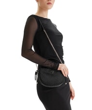 GUESS ELSIE Geantă mini cu curea de umăr BLACK - Genți femei - 2