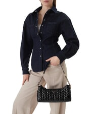 GUESS CHERYL Geantă de umăr BLACK - Genți femei - 2