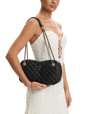 GUESS GIULLY 2 Geantă de umăr / geantă crossbody BLACK - Genți femei - 2