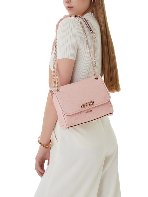 ANISE Geantă mini de umăr / geantă crossbody logo trandafir deschis - Genți femei