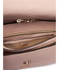 GUESS ANISE Geantă mini de umăr / geantă crossbody logo trandafir deschis - Genți femei - 4