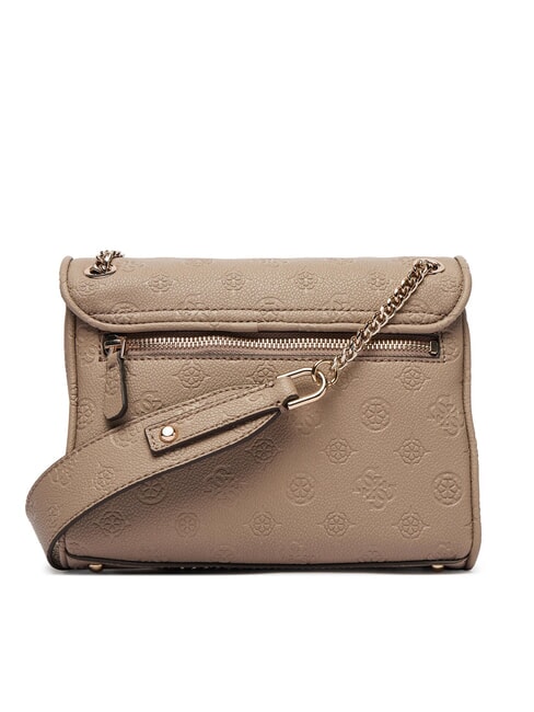 ANISE Geantă mini de umăr / geantă crossbody logo taupe &icirc;nchis - Genți femei