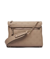 GUESS ANISE Geantă mini de umăr / geantă crossbody logo taupe &icirc;nchis - Genți femei - 3
