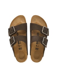 BIRKENSTOCK ARIZONA WB Sandale din piele mocca - Pantofi bărbați - 3