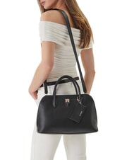 GUESS PATSIE 2 Geantă de m&acirc;nă, cu curea de umăr BLACK - Genți femei - 2
