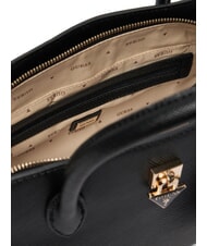 GUESS PATSIE 2 Geantă de m&acirc;nă, cu curea de umăr BLACK - Genți femei - 4