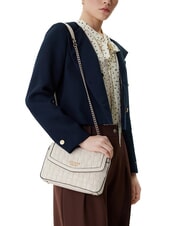 GUESS SANDY Geantă de umăr / geantă crossbody aproape alb - Genți femei - 2
