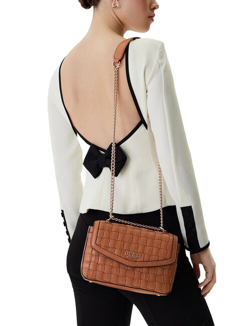 SANDY Geantă de umăr / geantă crossbody geanta albury caramel - Genți femei