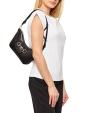 GUESS JANIE Geantă de umăr, cu curea de umăr BLACK - Genți femei - 2