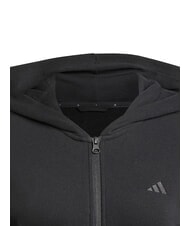 ADIDAS COQ Hanorac cu fermoar complet negru - Hanorace pentru femei - 4