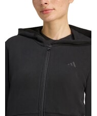 ADIDAS COQ Hanorac cu fermoar complet negru - Hanorace pentru femei - 6