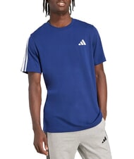 ADIDAS 3 STRIPES Tricou cu m&acirc;necă scurtă și guler rotund albastru - tricou - 3