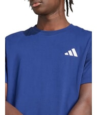 ADIDAS 3 STRIPES Tricou cu m&acirc;necă scurtă și guler rotund albastru - tricou - 6