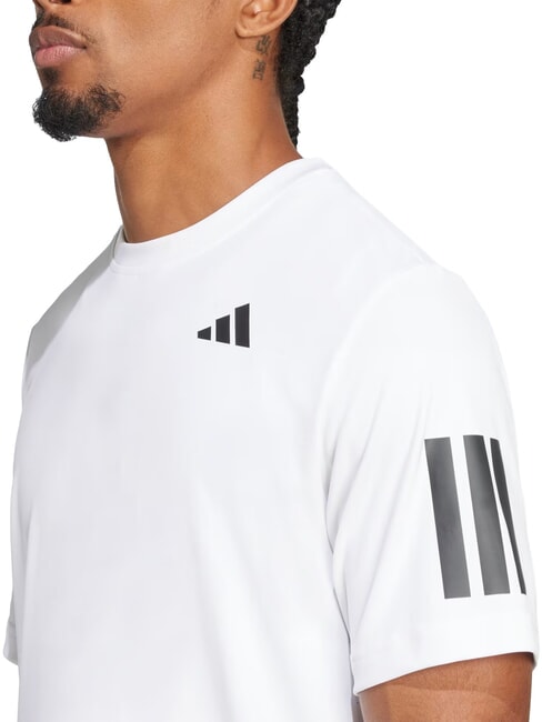 CLUB 3 STRIPES Tricou de tenis alb - tricou