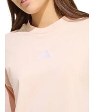 ADIDAS 3 STRIPES Tricou cu m&acirc;necă scurtă, bumbac pur roz - tricou - 5