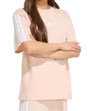 ADIDAS 3 STRIPES Tricou cu m&acirc;necă scurtă, bumbac pur roz - tricou - 3