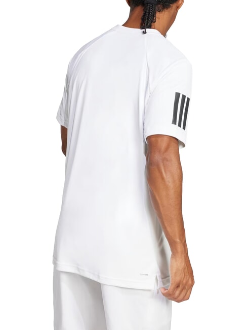 CLUB 3 STRIPES Tricou de tenis alb - tricou