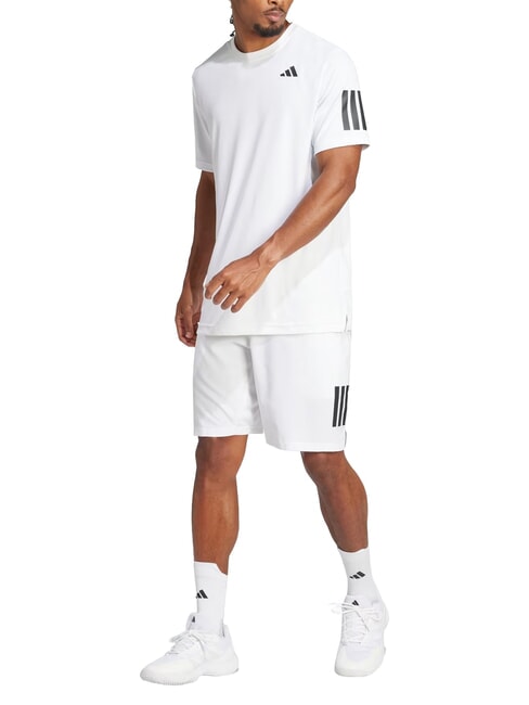 CLUB 3 STRIPES Tricou de tenis alb - tricou