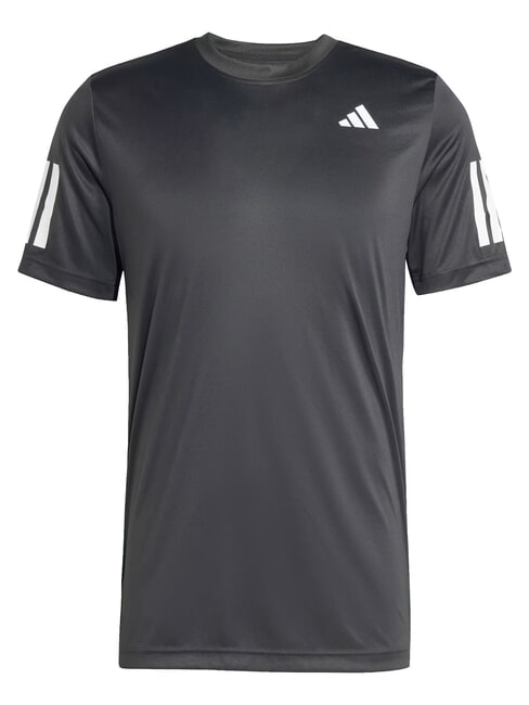 CLUB 3 STRIPES Tricou de tenis negru - tricou