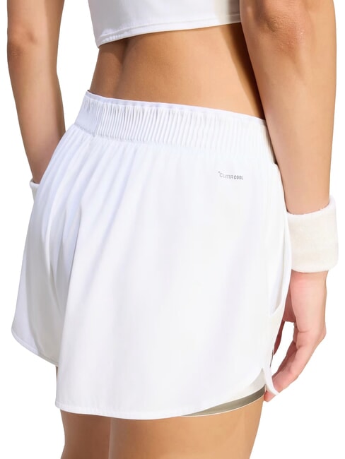 PRO Pantaloni scurți de tenis alb - Costume sport pentru femei